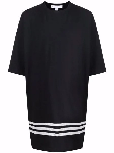 Y-3 футболка с полосками