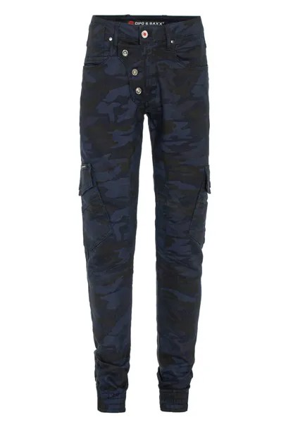 Зауженные джинсы Cipo & Baxx, смешанные цвета
