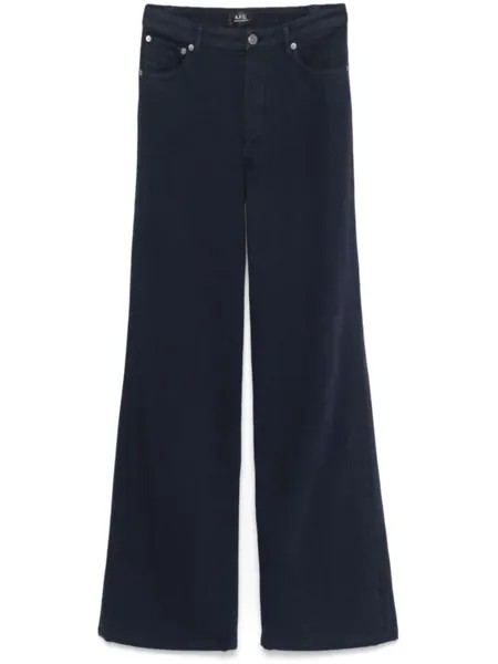 A.P.C. джинсы Elisabeth, синий