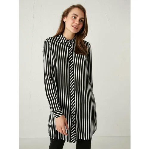 Туника LC Waikiki, размер 40, black striped