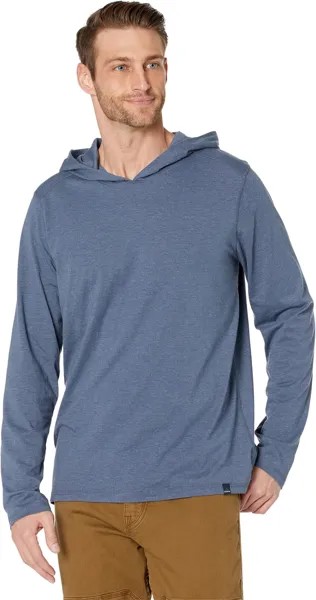 Толстовка Hooded T-Shirt Prana, цвет Denim Heather