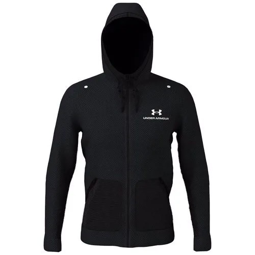 Лонгслив Under Armour Rush All Purpose Fz Hoodie Черный XL 1367770-001