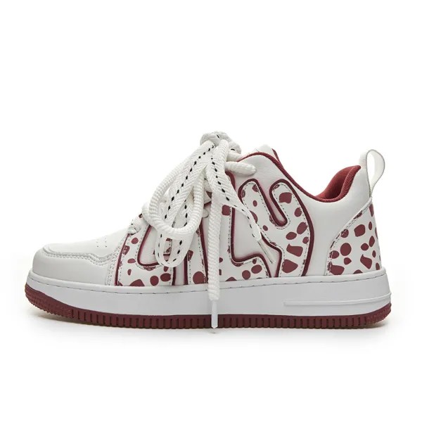 Кроссовки LAZY BONS Skateboarding Shoes Unisex Low-top, бежевый