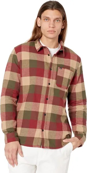 Рубашка Quiksilver Motherfly Flannel, цвет Ruby Wine Motherfly