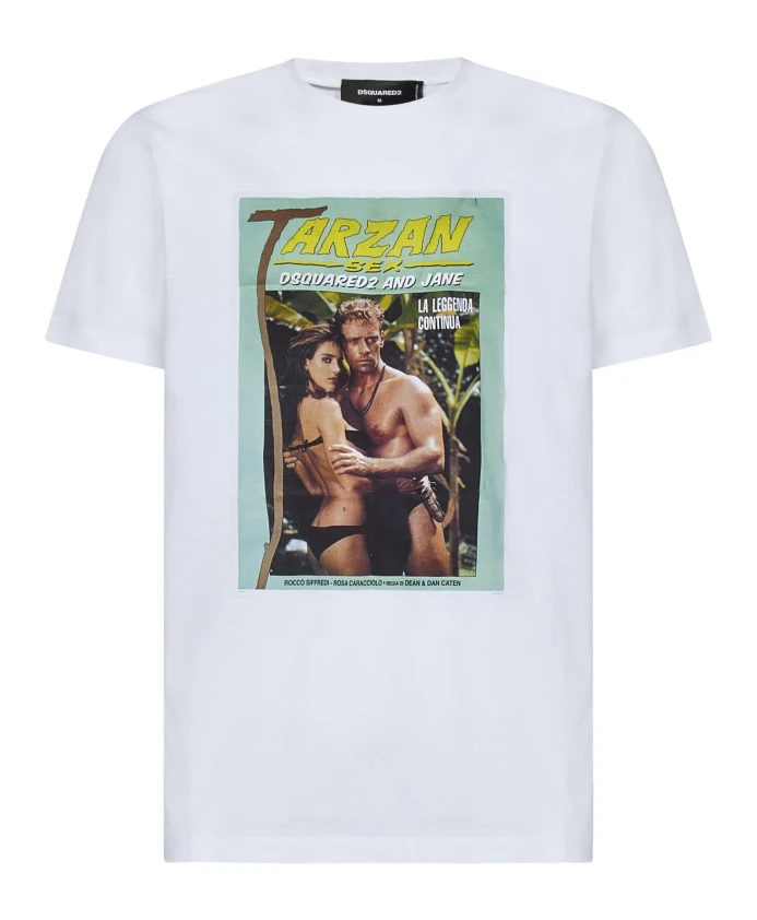 Футболка Dsquared2, белый