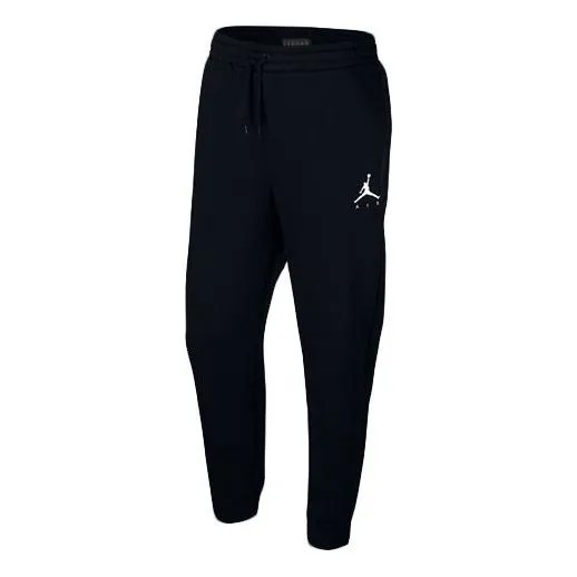 Спортивные штаны Men's Air Jordan Jumpman Fleece Black Long Pants/Trousers, черный