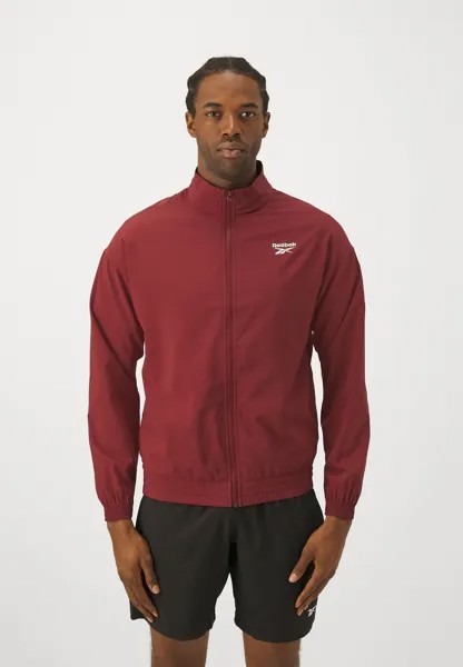 Спортивная куртка TRACKTOP Reebok, классический темно-бордовый