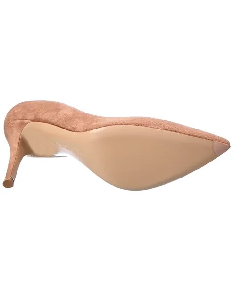 Замшевые туфли Gianvito Rossi 85, коричневый