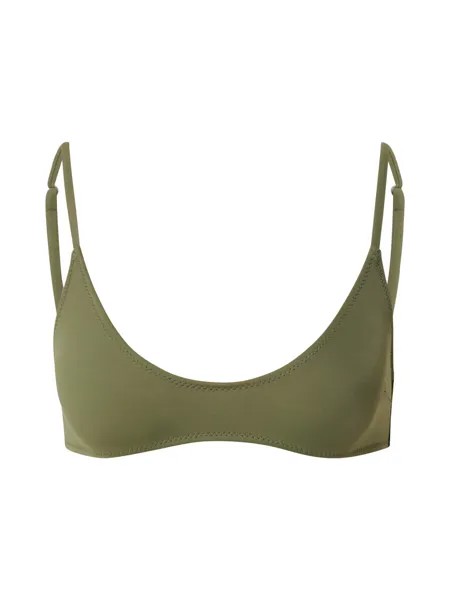 Топ бикини About You JUNE, цвет Green/Khaki