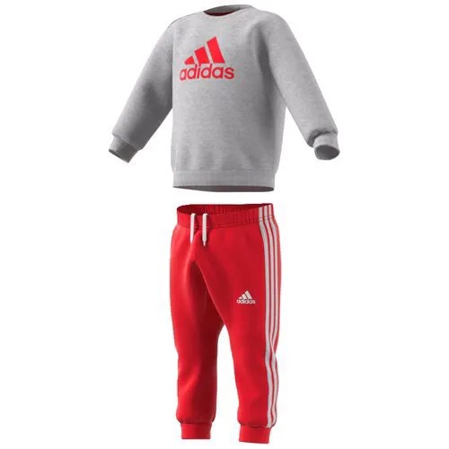 Костюм HF1958/adidas/(IBOSLOGOJOG)/medium grey heather/104