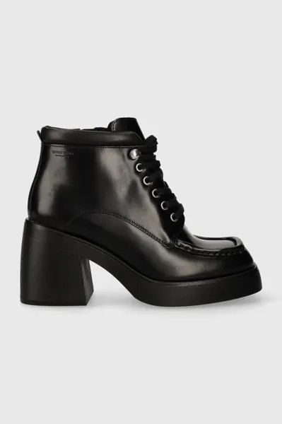 Кожаные ботильоны BROOKE Vagabond Shoemakers, черный