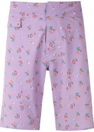 Amir Slama плавки-шорты с цветочным принтом
