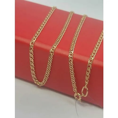 Цепь SKOROBOGATOV JEWELRY, красное золото, 585 проба, длина 55 см, средний вес 2.31 г