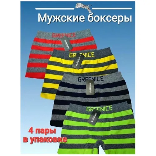 Комплект трусов боксеры Greenice, 4 шт