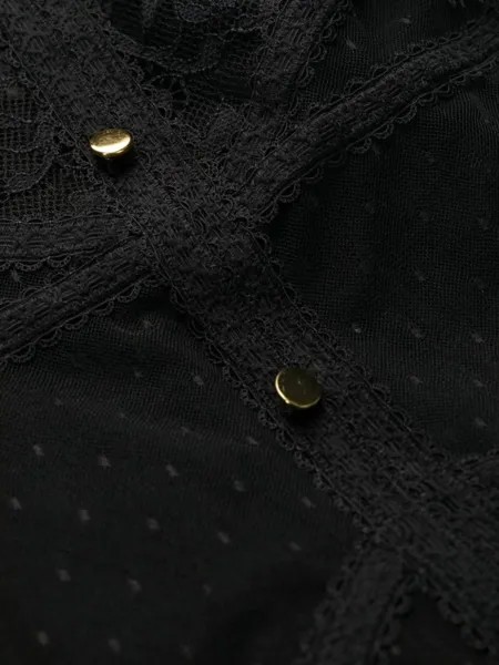 Maison Close прозрачное платье Inspiration Divine, черный