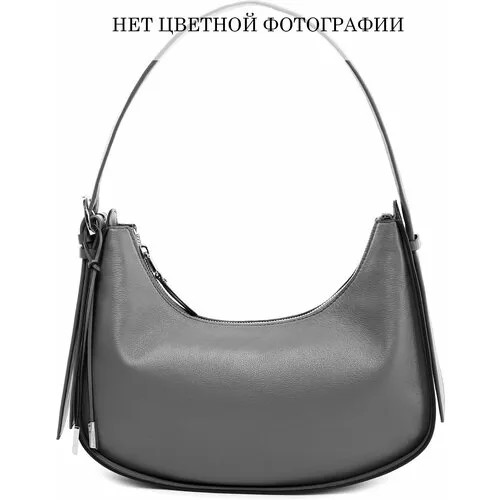 Сумка седло ELEGANZZA, фактура гладкая, коричневый