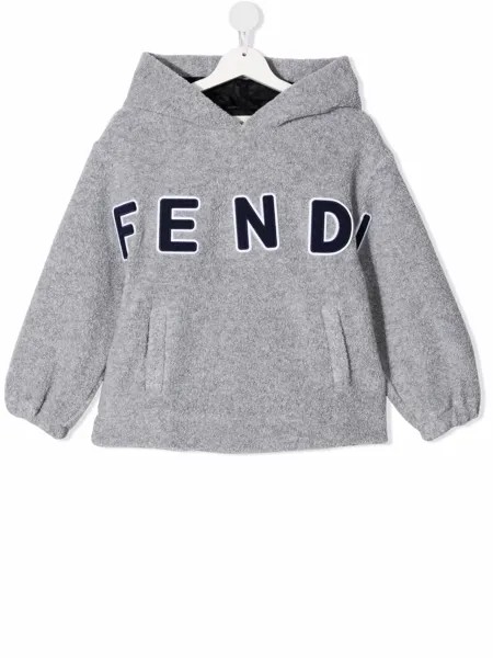 Fendi Kids худи с логотипом