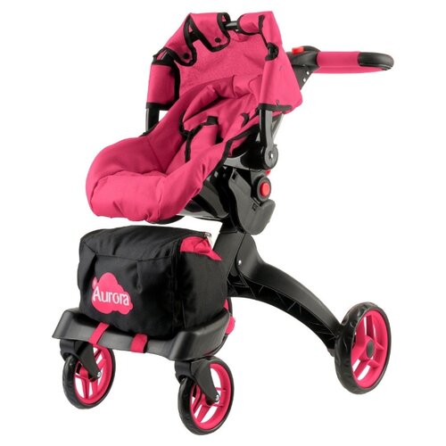 Коляска-трансформер Buggy Boom Aurora (9005) розовый