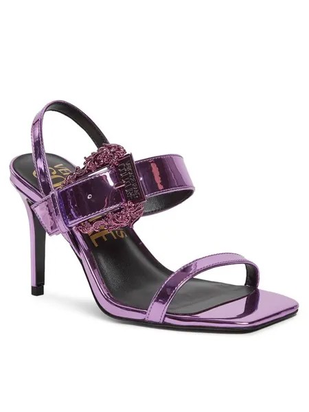 Сандалии Versace Jeans Couture, фиолетовый