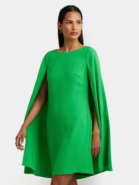 Коктейльное платье свободного кроя Lauren Ralph Lauren, зеленый