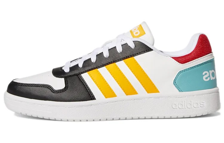 Баскетбольные кроссовки Adidas Neo Hoops 2.0 Белый/Черный/Желтый