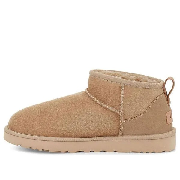 Кроссовки классические ультра мини Ugg, желтый