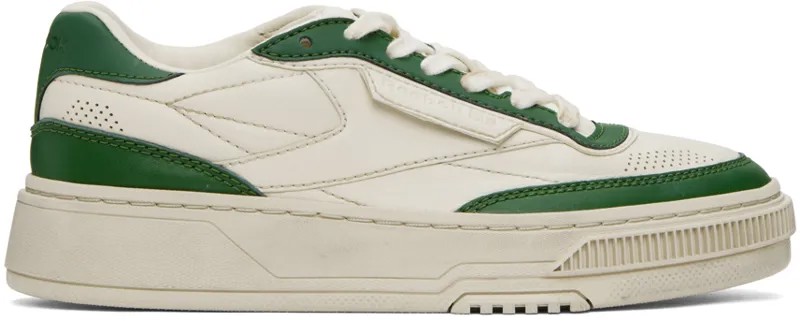 Кроссовки Off-White & Green Club C LTD Reebok Classics