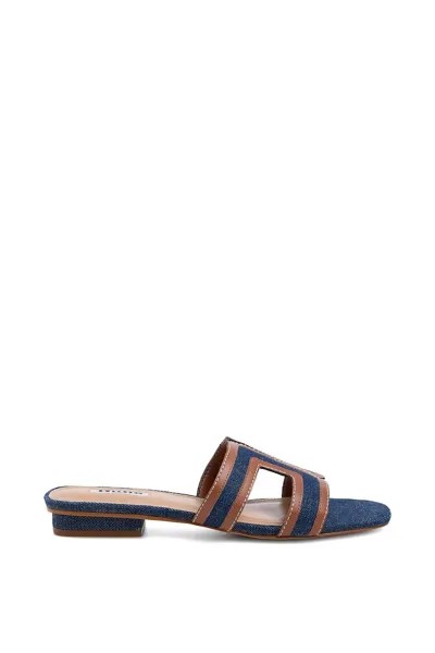Джинсовые сандалии Loupe Dune London, синий