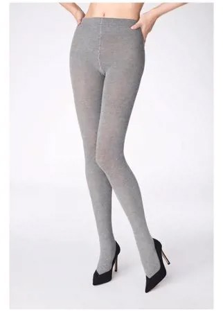 Marilyn Эластичные теплые колготки Cotton 120 черный 1-2 размер