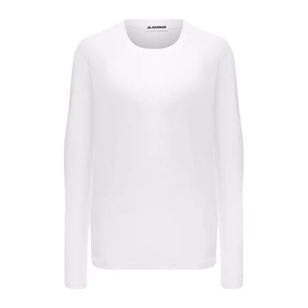 Хлопковый лонгслив Jil Sander