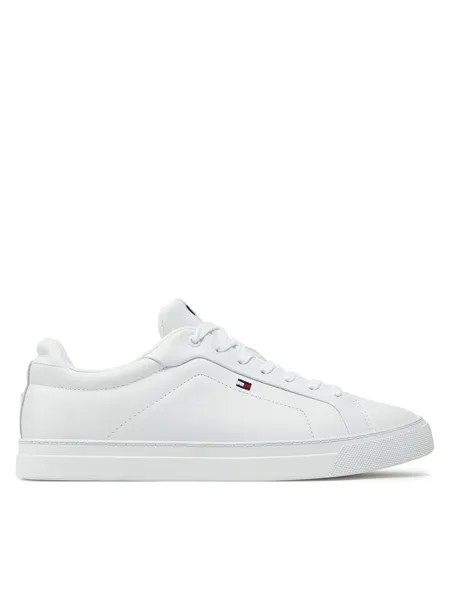 Кроссовки Tommy Hilfiger Icon Court Lth Flag Ess FM0FM05317 Blanco, белый