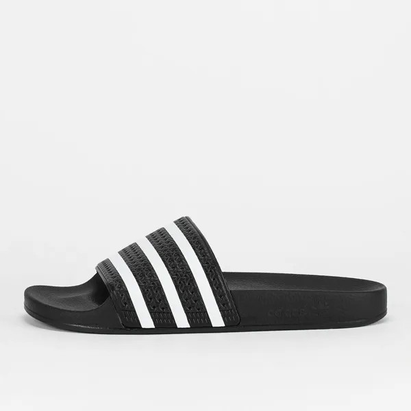 Шлепанцы adilette Badelatschen adidas Originals, цвет core black