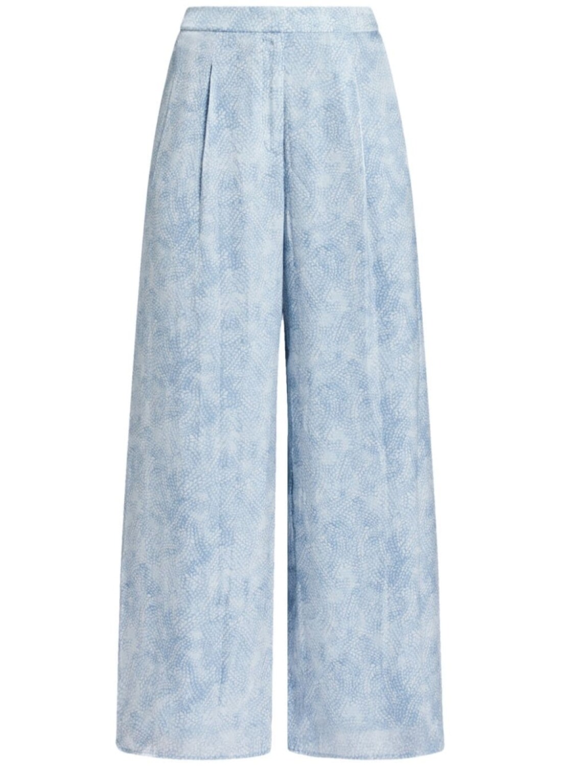 Michael Kors широкие брюки Petal, синий