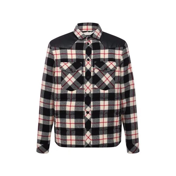Пуховая куртка-рубашка Gelt Moncler Grenoble