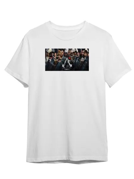 Футболка унисекс Каждому Своё Assassin's Creed/Ассассин GMASA5 белая 3XL
