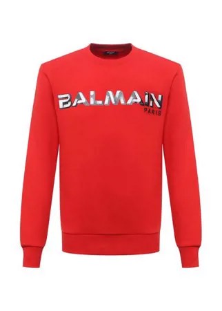 Хлопковый свитшот Balmain
