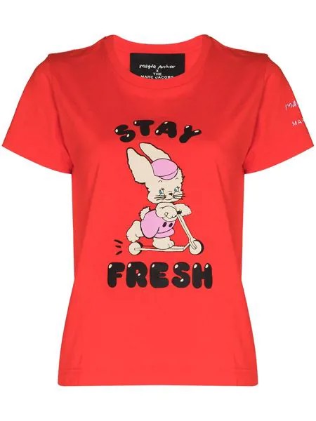 Marc Jacobs футболка Stay Fresh из коллаборации с Magda Archer