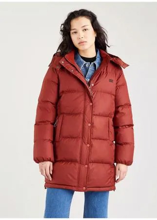 Пуховик Levi's, размер XS, красный