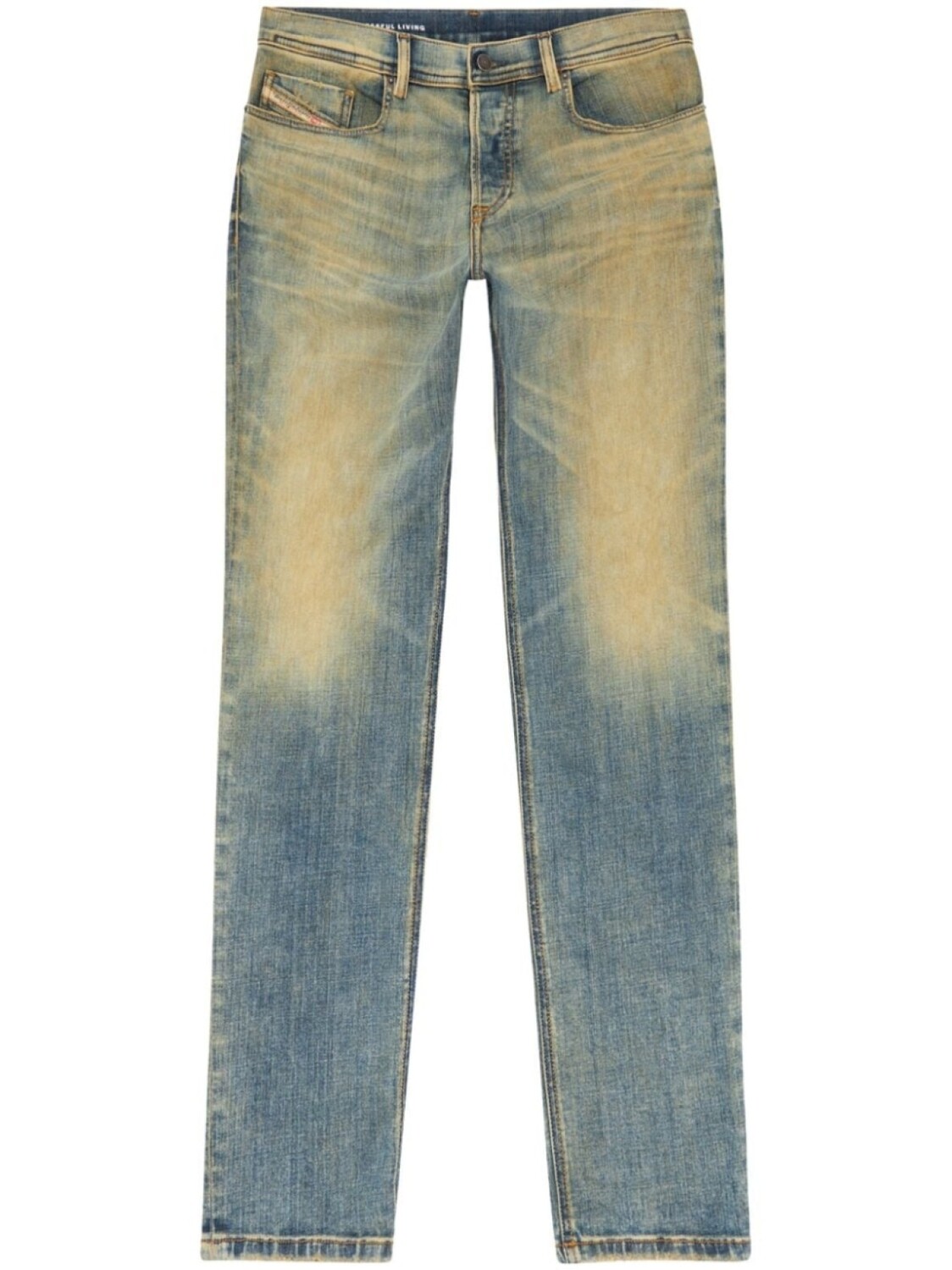 Diesel 2023 D-Finitive 09J51 зауженные джинсы, синий