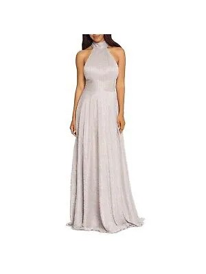 AQUA FORMAL Женское белое вечернее платье с запахом и открытой спиной на подкладке 0