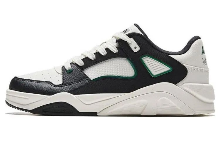 Кроссовки ANTA Lieyan3.0 Skateboarding Shoes Men Low-top White/Black/Green, зеленый