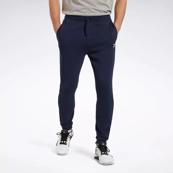 Флисовые джоггеры Identity Reebok, индиго