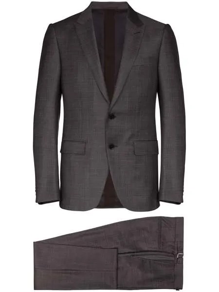 Ermenegildo Zegna клетчатый костюм-двойка