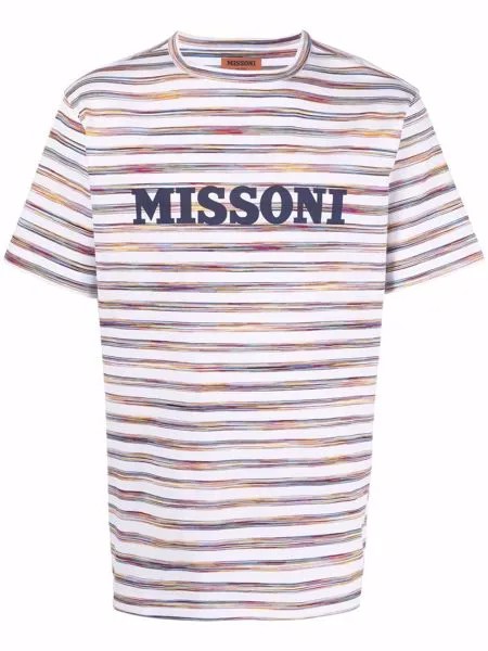 Missoni футболка с логотипом