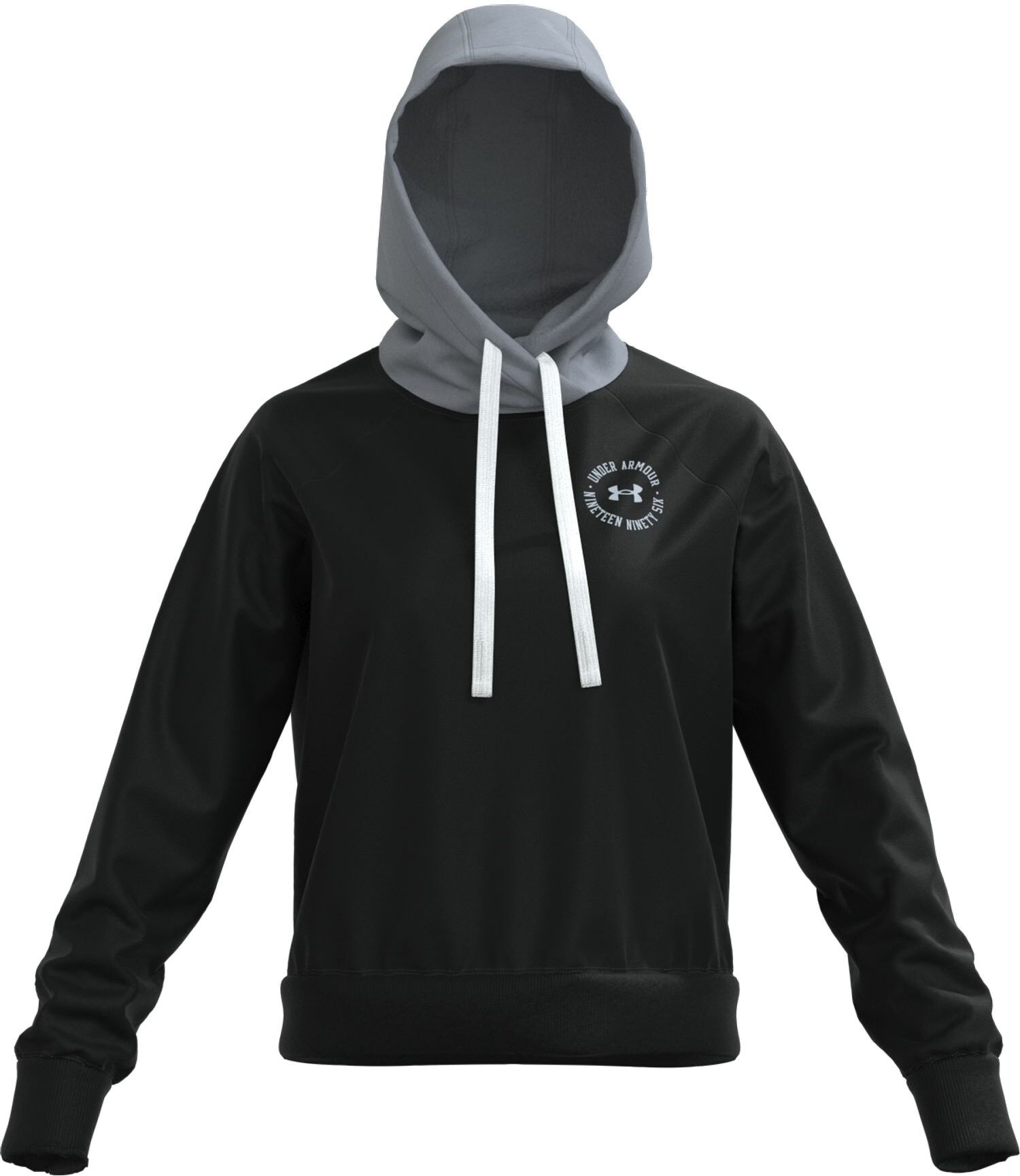 Худи женское Under Armour 1373031 черное XL