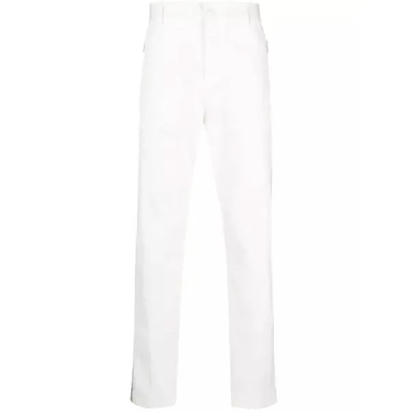 Брюки gabardine pants Moncler, белый