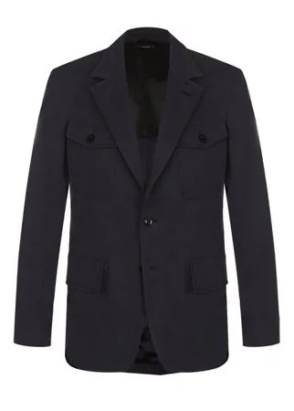 Однобортный хлопковый пиджак Tom Ford