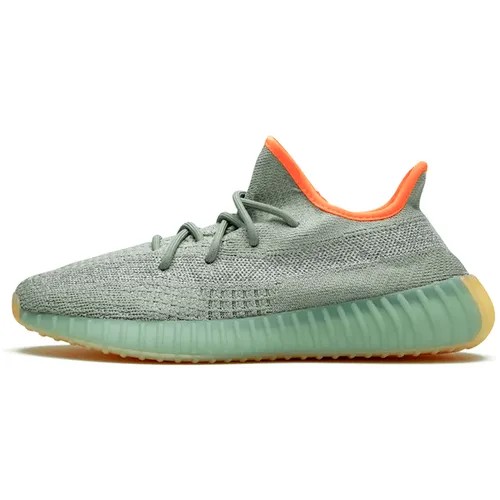 Кроссовки ADIDAS YEEZY, размер 37, зеленый