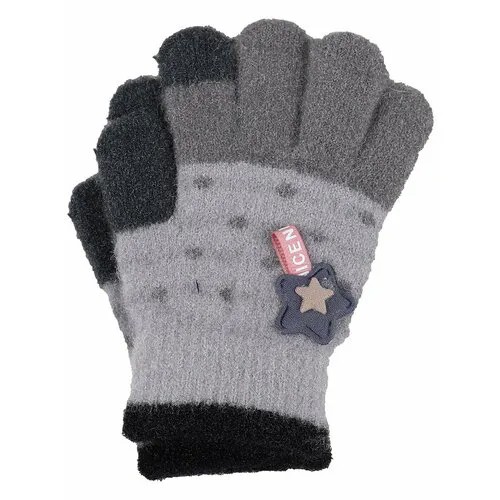 Перчатки L'addobbo, размер 2-4, серый