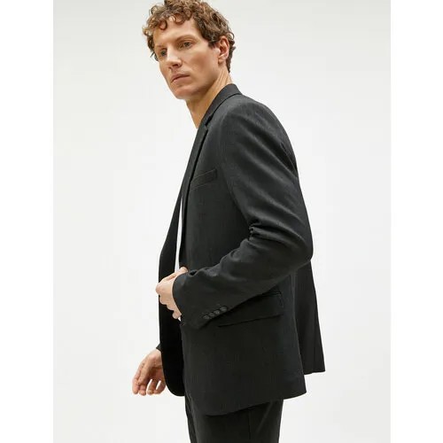 Пиджак KOTON, размер 56, серый
